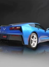 CORSA Performance 2.75" Valveback Exhaust Dual Rear Exit with Quad 4.5" Black PVD Pro-Series Tips Chevrolet Corvette C7 2014-2019                                     - 14764BLK - Image 3