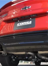 Corsa Performance 3.0" Catback Exhaust Dual Rear Exit w/Twin 4.0" Black PVD Pro-Series Tips Chevrolet Camaro 2016-2020                                     - 14770BLK - Image 2