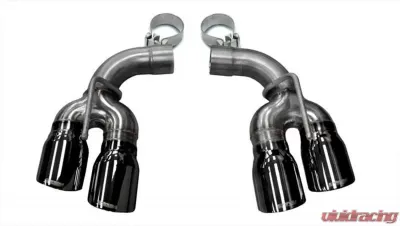 CORSA Performance Twin 4.0" Black PVD Pro-Series Tip Kit Chevrolet Camaro 2016-2020 - 14774BLK