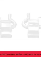 CORSA Performance Single 4.5" Polished Pro-Series Tip Kit Chevrolet Camaro SS 2016-2020                                     - 14775 - Image 2