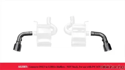 CORSA Performance Single 4.5" Polished Pro-Series Tip Kit Chevrolet Camaro SS 2016-2020 - 14775