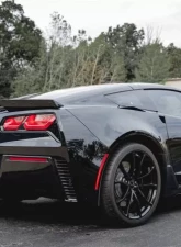 CORSA Performance 2.75" Axleback Exhaust w Dual Mode NPP; Dual Rear Exit with Quad 4.5" Polished Pro-Series Tips Chevrolet Corvette C7 2015-2019                                     - 14777BLK - Image 2