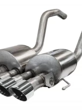 CORSA Performance 2.75" Axleback Exhaust w Dual Mode NPP; Dual Rear Exit with Quad 4.5" Polished Pro-Series Tips Chevrolet Corvette C7 2015-2019                                     - 14777 - Image 3
