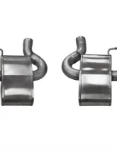 CORSA Performance 2.75" Axleback Exhaust Dual Rear Exit with Single 4.5" Black PVD Pro-Series Tips Chevrolet Camaro SS 2016-2020                                     - 14785BLK - Image 3