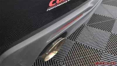 CORSA Performance 2.75" Axleback Exhaust Dual Rear Exit with Single 4.5" Polished Pro-Series Tips Chevrolet Camaro SS 2016-2020 - 14785
