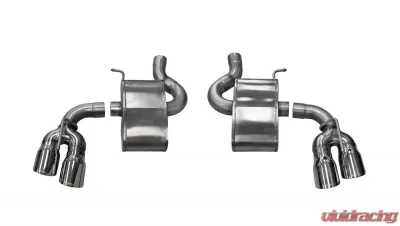 CORSA Performance 2.75" Axleback Exhaust Dual Rear Exit with Twin 4.0" Polished Pro-Series Tips Chevrolet Camaro SS | ZL1 2016-2020 - 14786