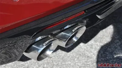 CORSA Performance 2.75" Axleback Exhaust Dual Rear Exit with Twin 4.0" Polished Pro-Series Tips Chevrolet Camaro SS | ZL1 2016-2020 - 14786