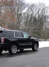 CORSA Performance 3.0" Catback Exhaust Single Side Exit w/Twin 4.0" Black PVD Pro-Series Tips Cadillac Escalade | Chevrolet Tahoe | GMC Yukon 2015-2019                                     - 14826BLK - Image 3