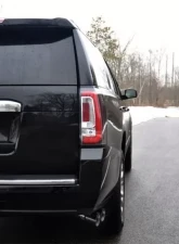 CORSA Performance 3.0" Catback Exhaust Single Side Exit w/Twin 4.0" Black PVD Pro-Series Tips Cadillac Escalade | Chevrolet Tahoe | GMC Yukon 2015-2019                                     - 14826BLK - Image 2