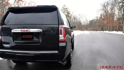 CORSA Performance 3.0" Catback Exhaust Single Side Exit w/Twin 4.0" Black PVD Pro-Series Tips Cadillac Escalade | Chevrolet Tahoe | GMC Yukon 2015-2019 - 14826BLK