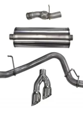 CORSA Performance 3.0" Catback Exhaust Single Side Exit w/Twin 4.0" Polished Pro-Series Tips Cadillac Escalade/Tahoe | GMC Yukon 2015-2019                                     - 14826 - Image 4