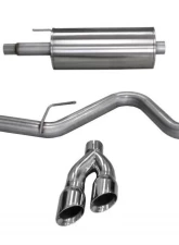CORSA Performance 3.0" Catback Exhaust Single Side Exit w/Twin 4.0" Polished Pro-Series Tips Ford F-150 Super Cab | Super Crew 2015-2019                                     - 14837 - Image 3