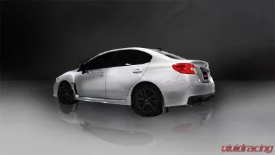CORSA Performance 3.0" Catback Exhaust Dual Rear Exit w/Twin 3.5" Black PVD Pro-Series Tips Subaru WRX | STI 2015-2021 - 14857BLK