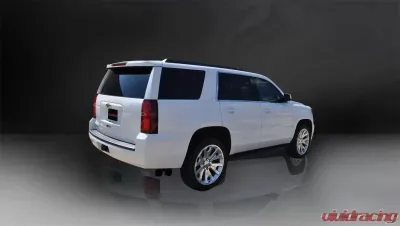 CORSA Performance 3.0" Catback Exhaust Single Side Exit w/Twin 4.0" Black PVD Pro-Series Tips Chevrolet Tahoe | GMC Yukon 2015-2019 - 14859BLK