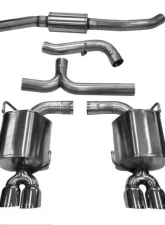 CORSA Performance 3.0" Catback Exhaust Dual Rear Exit w/Twin 3.5" Polished Pro-Series Tips Subaru WRX | STI Sedan 2011-2021                                     - 14863 - Image 3