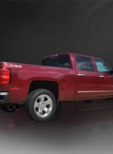 CORSA Performance 3.5" Catback Exhaust Single Side Exit w/Twin 4.5" Black PVD Pro-Series Tips Chevrolet Silverado 1500 | GMC Sierra 1500 2014-2019                                     - 14866BLK - Image 2