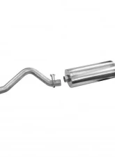 CORSA Performance 3.5" Catback Exhaust Single Side Exit w/Twin 4.5" Polished Pro-Series Tips Chevrolet Silverado 1500 | GMC Sierra 1500 2014-2019                                     - 14866 - Image 3