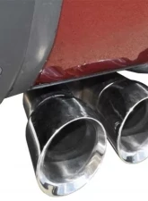 CORSA Performance 3.5" Catback Exhaust Single Side Exit w/Twin 4.5" Polished Pro-Series Tips Chevrolet Silverado 1500 | GMC Sierra 1500 2014-2019                                     - 14866 - Image 2