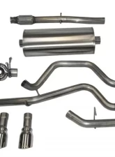 CORSA Performance 3.0" Catback Exhaust Dual Rear Exit w/Single 4.0" Polished Pro-Series Tips Chevrolet Silverado 1500 | GMC Sierra 2014-2019                                     - 14870 - Image 3
