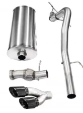 CORSA Performance 3.0" Catback Exhaust Single Side Exit w/Twin 4.0" Black PVD Pro-Series Tips Cadillac Escalade | GMC Yukon 2011-2014                                     - 14878BLK - Image 2