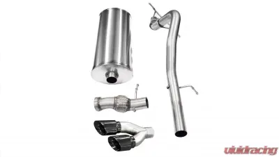 CORSA Performance 3.0" Catback Exhaust Single Side Exit w/Twin 4.0" Black PVD Pro-Series Tips Cadillac Escalade | GMC Yukon 2011-2014 - 14878BLK