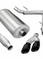CORSA Performance 3.0" Catback Exhaust Single Side Exit w/Twin 4.0" Black PVD Pro-Series Tips Chevrolet Silverado 1500 | GMC Sierra 1500 2009-2013                                     - 14900BLK - Image 2