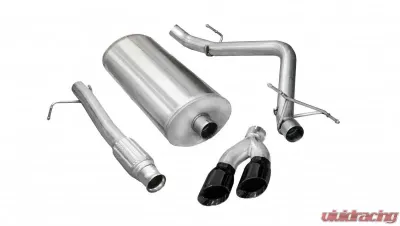 CORSA Performance 3.0" Catback Exhaust Single Side Exit w/Twin 4.0" Black PVD Pro-Series Tips Chevrolet Silverado 1500 | GMC Sierra 1500 2009-2013 - 14900BLK