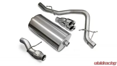 CORSA Performance 3.0" Catback Exhaust Single Rear Exit w/Twin 4.0" Polished Pro-Series Tips Chevrolet Tahoe | GMC Yukon 2009-2014 - 14912