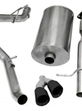 CORSA Performance 3.0" Catback Exhaust Single Side Exit w/Twin 4.0" Black PVD Pro-Series Tips Chevrolet Avalanche/Suburban | GMC Yukon XL 2009-2014                                     - 14914BLK - Image 2
