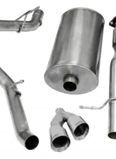 CORSA Performance 3.0" Catback Exhaust Single Side Exit w/Twin 4.0" Polished Pro-Series Tips Chevrolet Avalanche/Suburban | GMC Yukon XL 2009-2014                                     - 14914 - Image 3