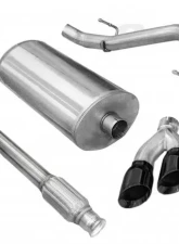 CORSA Performance 3.0" Catback Exhaust Single Side Exit w/Twin 4.0" Black PVD Pro-Series Tips Chevrolet Silverado 1500 | GMC Sierra 1500 2010-2013                                     - 14925BLK - Image 2
