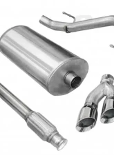 CORSA Performance 3.0" Catback Exhaust Single Side Exit w/Twin 4.0" Polished Pro-Series Tips Chevrolet Silverado 1500 | GMC Sierra 1500 2010-2013                                     - 14925 - Image 2