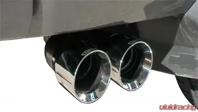 CORSA Performance 3.0" Catback Exhaust Single Side Exit w/Twin 4.0" Polished Pro-Series Tips Chevrolet Silverado 1500 | GMC Sierra 1500 2010-2013 - 14925