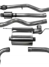 CORSA Performance 3.0" Catback Exhaust Dual Rear Exit w/Single 3.5" Black PVD Pro-Series Tips BMW 335i F30 Sedan 2012-2017                                     - 14937BLK - Image 3