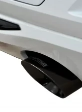 CORSA Performance 3.0" Catback Exhaust Dual Rear Exit w/Single 3.5" Black PVD Pro-Series Tips BMW 335i F30 Sedan 2012-2017                                     - 14937BLK - Image 2