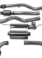 CORSA Performance 3.0" Catback Exhaust Dual Rear Exit w/Single 3.5" Polished Pro-Series Tips BMW 335i F30 Sedan 2012-2017                                     - 14937 - Image 3
