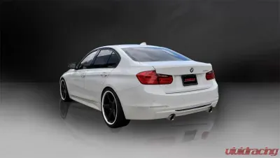 CORSA Performance 3.0" Catback Exhaust Dual Rear Exit w/Single 3.5" Polished Pro-Series Tips BMW 335i F30 Sedan 2012-2017 - 14937