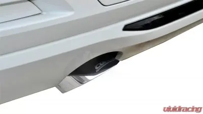 CORSA Performance 3.0" Catback Exhaust Dual Rear Exit w/Single 3.5" Polished Pro-Series Tips BMW 335i F30 Sedan 2012-2017 - 14937