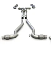 CORSA Performance 2.5" Catback Exhaust Dual Rear Exit w/Twin 3.0" Polished Pro-Series Tips Pontiac G8 GT | GXP 2008-2009                                     - 14950 - Image 3