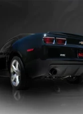 CORSA Performance 2.5" Catback Exhaust Dual Rear Exit w/Single 4.0" Black PVD Pro-Series Tips Chevrolet Camaro SS Coupe without GFX 2010-2015                                     - 14952BLK - Image 3