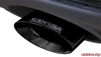 CORSA Performance 2.5" Catback Exhaust Dual Rear Exit w/Single 4.0" Black PVD Pro-Series Tips Chevrolet Camaro SS Coupe without GFX 2010-2015 - 14952BLK