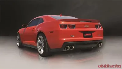 CORSA Performance 3.0" Catback Exhaust Dual Rear Exit w/Twin 4.0" Polished Pro-Series Tips Chevrolet Camaro ZL1 Coupe 2012-2015 - 14971