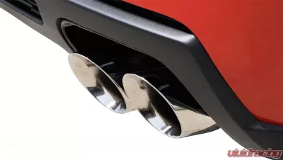 CORSA Performance 3.0" Catback Exhaust Dual Rear Exit w/Twin 4.0" Polished Pro-Series Tips Chevrolet Camaro ZL1 Coupe 2012-2015 - 14971