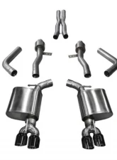 CORSA Performance 2.75" Catback Exhaust Dual Rear Exit w/Twin 3.5" Black PVD Pro-Series Tips Dodge Challenger R/T | SRT 2015-2019                                     - 14987BLK - Image 3