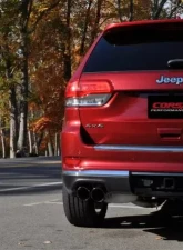CORSA Performance 2.5" Catback Exhaust Dual Rear Exit w/Twin 4.0" Black PVD Pro-Series Tips Jeep Grand Cherokee Summit Edition 2014-2019                                     - 14992BLK - Image 2