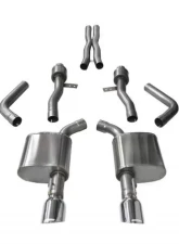 CORSA Performance 2.75" Catback Exhaust Dual Rear Exit w/Single 4.5" Polished Pro-Series Tips Dodge Charger 2015-2019                                     - 14995 - Image 3