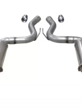 Corsa Performance 3.0" Axleback Exhaust Dual Rear Exit with Twin 4.0" Black PVD Pro-Series Tips Ford Mustang GT Fastback - w/ Valves 2018-2022                                     - 21002BLK - Image 3