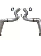 Corsa Performance 3.0" Axleback Exhaust Dual Rear Exit with Twin 4.0" Polished Pro-Series Tips Ford Mustang GT Fastback - w/ Valves 2018-2022                                     - 21002 - Image 3