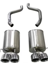 CORSA Performance 2.5" Axleback Exhaust Dual Rear Exit with Twin 4.5" Polished Pro-Series Tips Chevrolet Corvette C6 2005-2008                                     - 21009 - Image 3