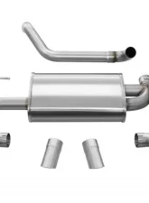 CORSA Performance 2.5" Axleback Exhaust Dual Rear Exit with Turn Downs Jeep Wrangler JL 2018-2020                                     - 21013 - Image 3